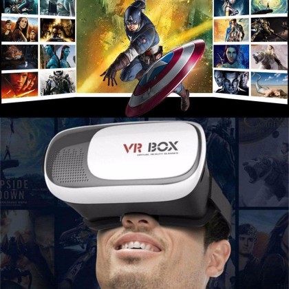 OCULOS VR BOX 3D CELULAR REALIDADE 2.0 | VRBOX | COM CONTROLE